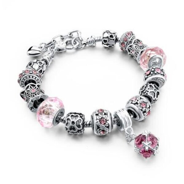 Crystal Charm Bracelet